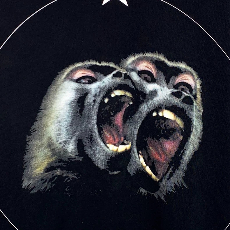 Givenchy Black Printed Cotton Sweatshirt