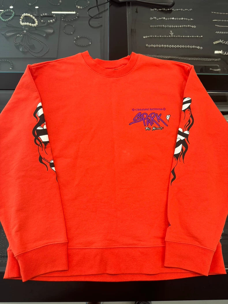 Chrome Hearts Matty Red Orange Sweatshirt-yf