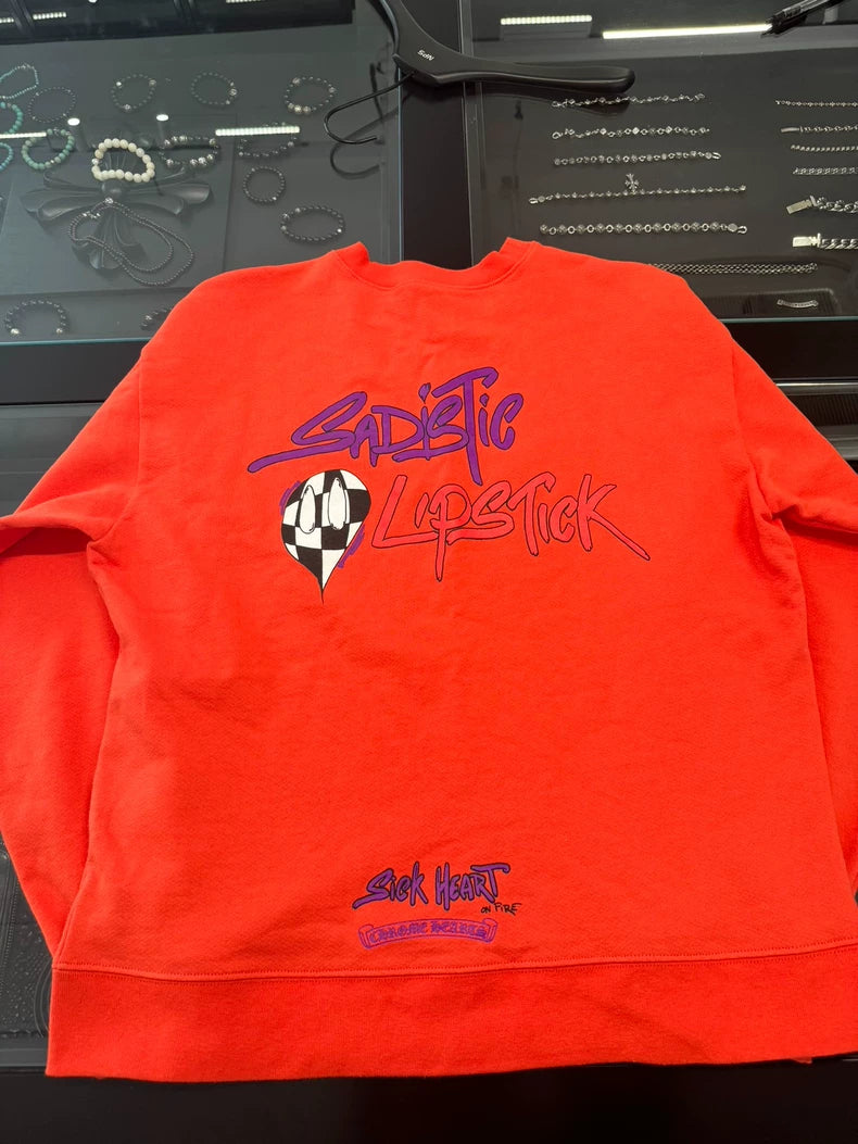 Chrome Hearts Matty Red Orange Sweatshirt-yf