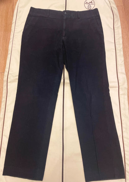 Hermes Men's Casual Pants in Dark Blue