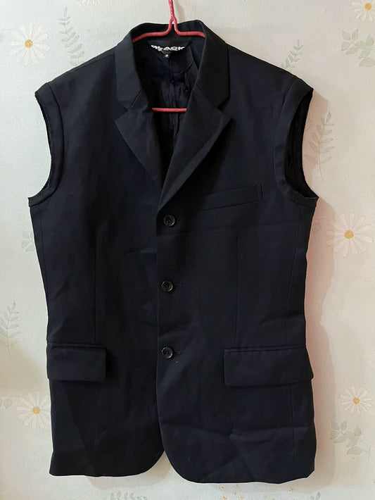 CDG BLACK Men's Wool Sleeveless Vest