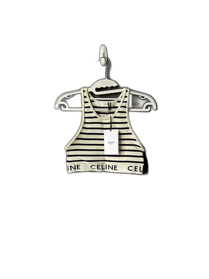 Celine Striped Knit Vest