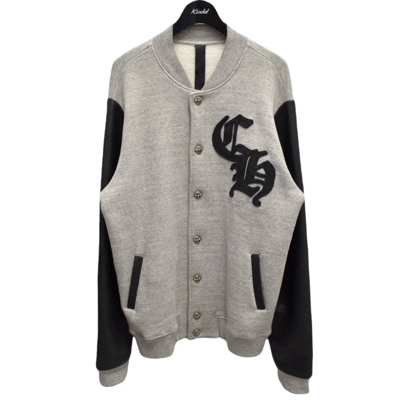 Classic Chrome Hearts Baseball Jacket