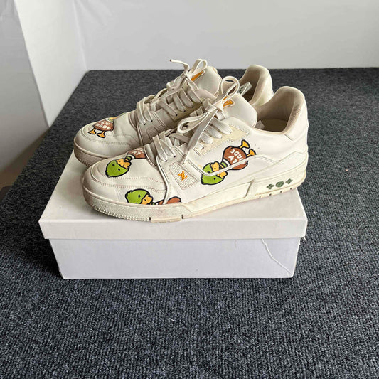 Nigo x Louis Vuitton Trainer Casual Sneakers 0079