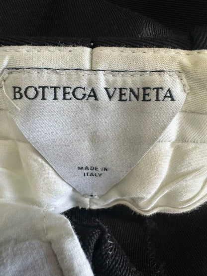 Bottega Veneta Black Wide-Leg Work Pants
