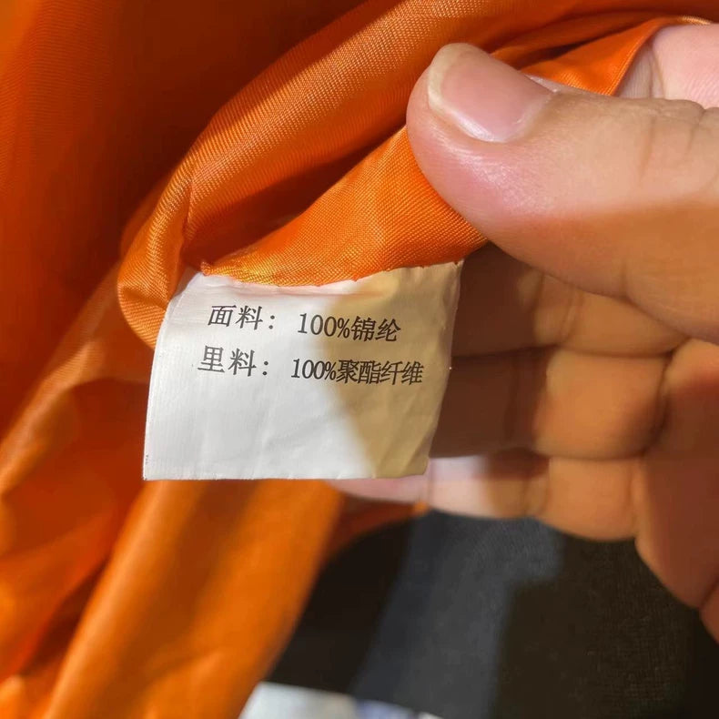 Vintage Black Flight Jacket Outerwear