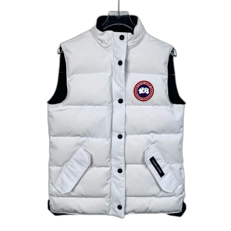 Canada Goose White Down Vest for Men