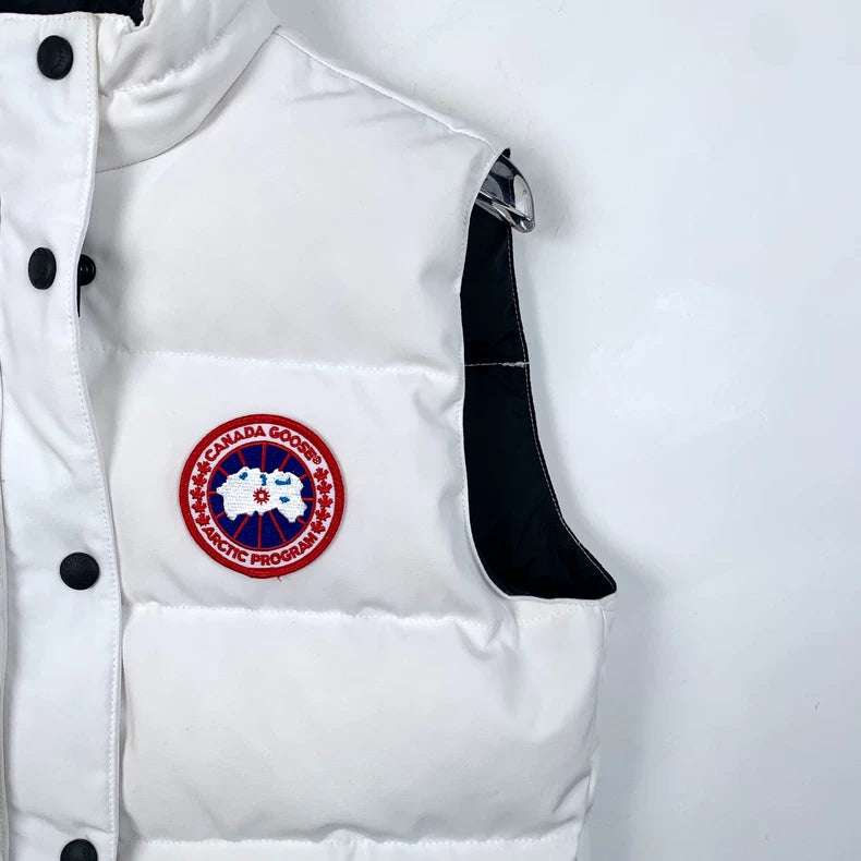 Canada Goose White Down Vest for Men