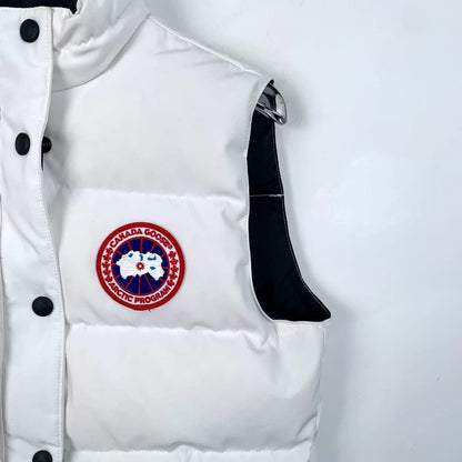 Canada Goose White Down Vest for Men