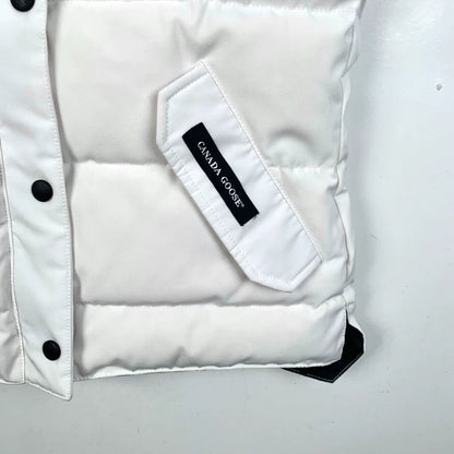 Canada Goose White Down Vest for Men