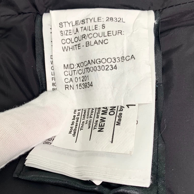 Canada Goose White Down Vest for Men