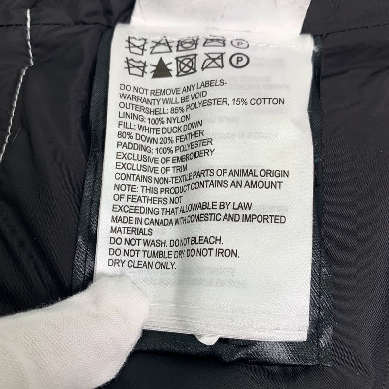 Canada Goose White Down Vest for Men