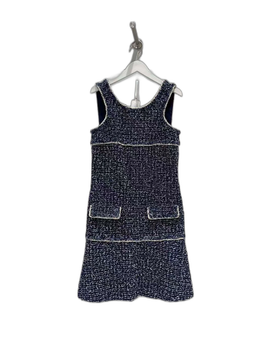 Chanel Blue Tassel Dress Size 34