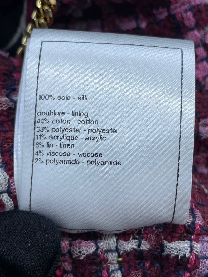 Chanel Graffiti Logo Trench Coat