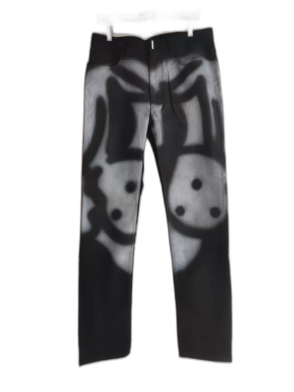 Givenchy Chito Collaboration Black Denim Pants