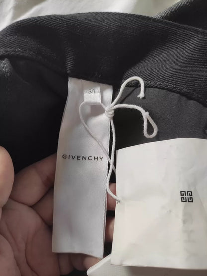 Givenchy Chito Collaboration Black Denim Pants