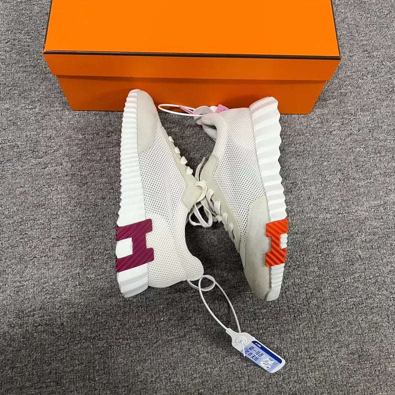 Hermes Bouncing Fashion Sports Sneakers