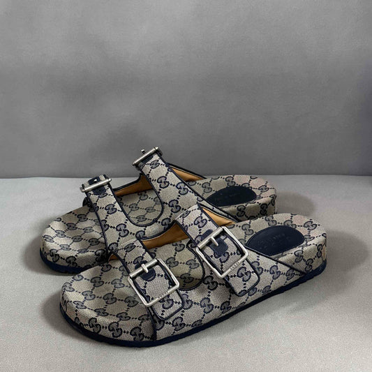 Gucci Brown Slide Sandals for Men 0079