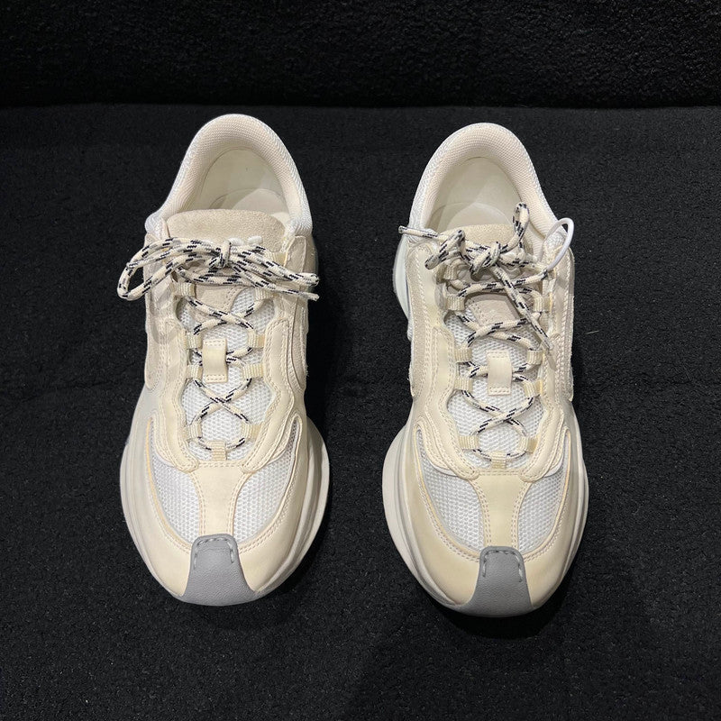 Gucci Run Comfortable Lace-Up Sneakers for Men 0079