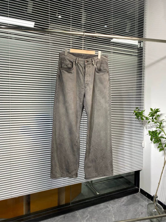 Acne Studios Gray Denim Pants