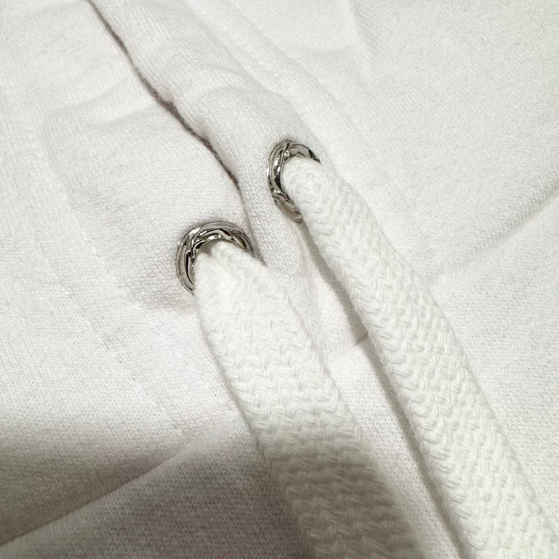 Chrome Hearts White Cross Sleeve Hoodie