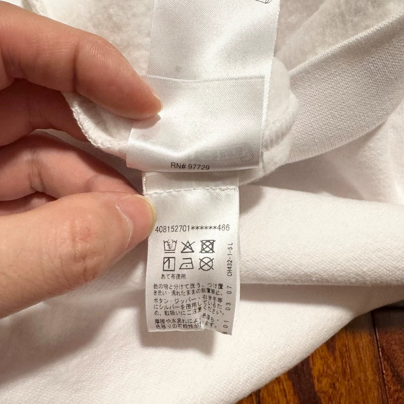 Chrome Hearts White Cross Sleeve Hoodie