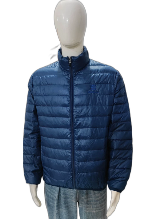 Givenchy Blue Stand Collar Puffer Jacket