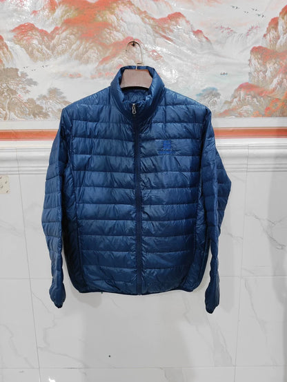Givenchy Blue Stand Collar Puffer Jacket