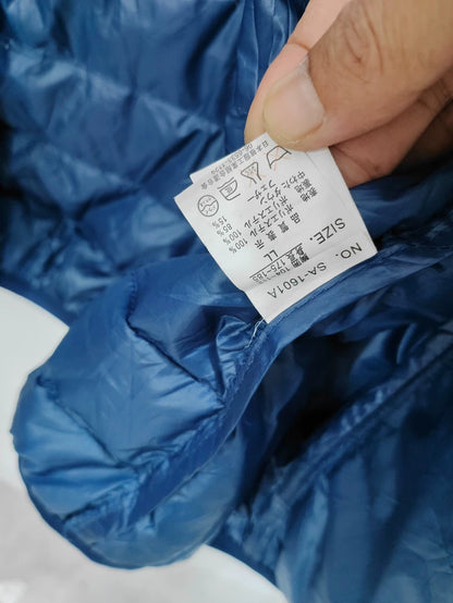 Givenchy Blue Stand Collar Puffer Jacket