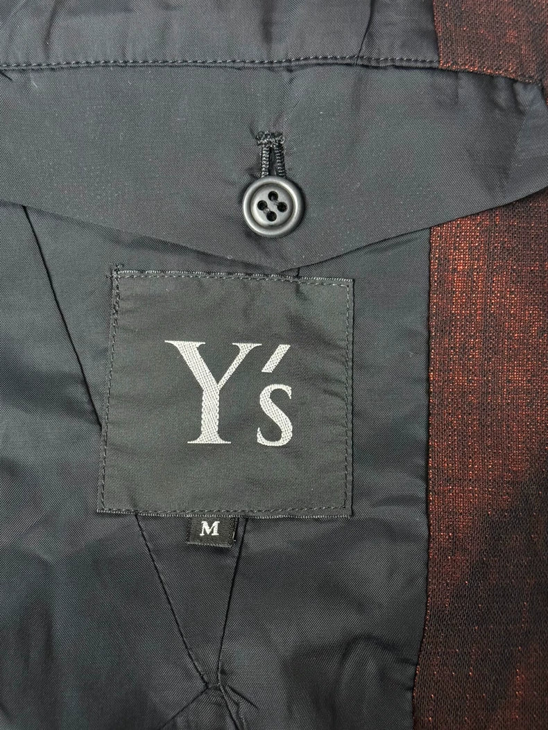 Yohji Yamamoto Men's Red Blazer Jacket