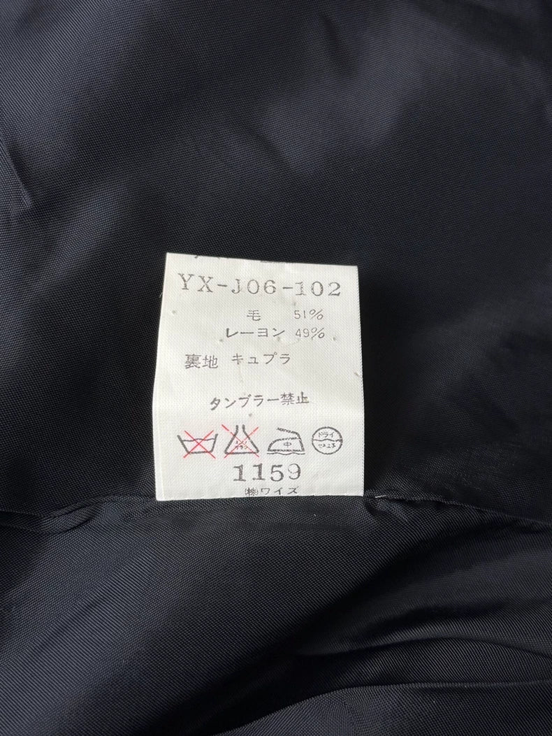 Yohji Yamamoto Men's Red Blazer Jacket