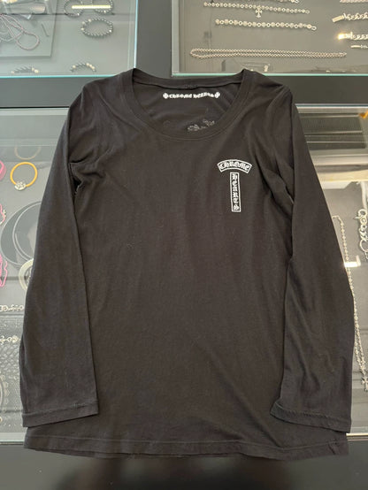 Chrome Hearts Black Matty Graffiti Long Sleeve-yf