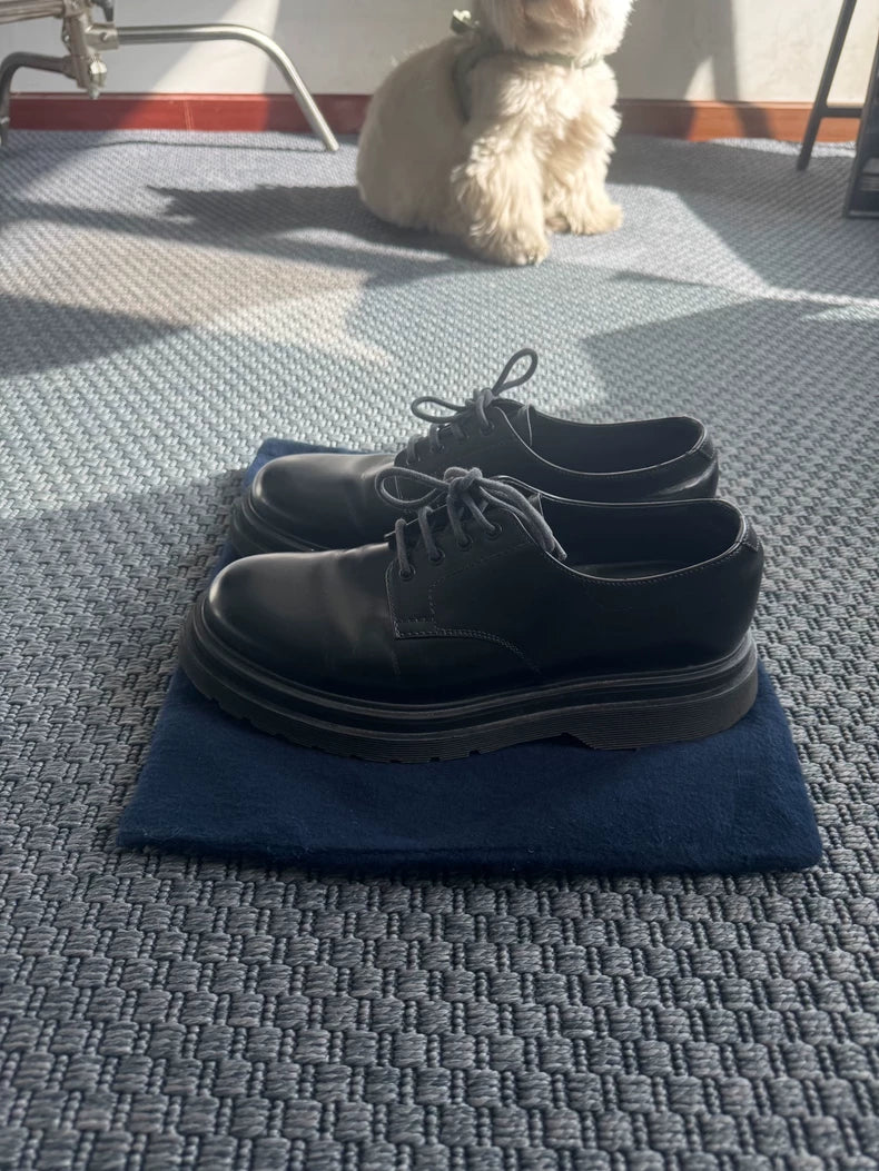 Prada Double Layer Derby Shoes