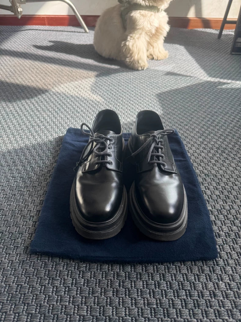 Prada Double Layer Derby Shoes