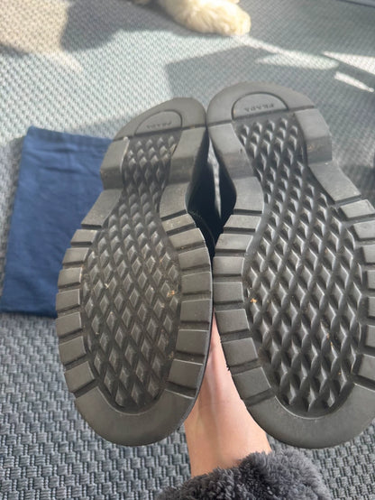 Prada Double Layer Derby Shoes