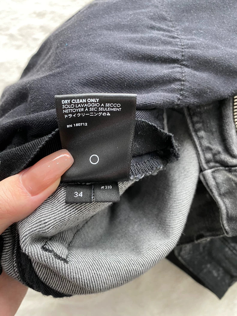 Amiri Python Pattern Denim Pants