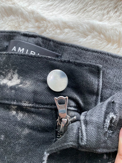 Amiri Python Pattern Denim Pants