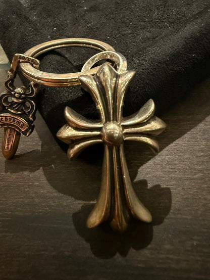 Chrome Hearts Cross Keychain Accessory
