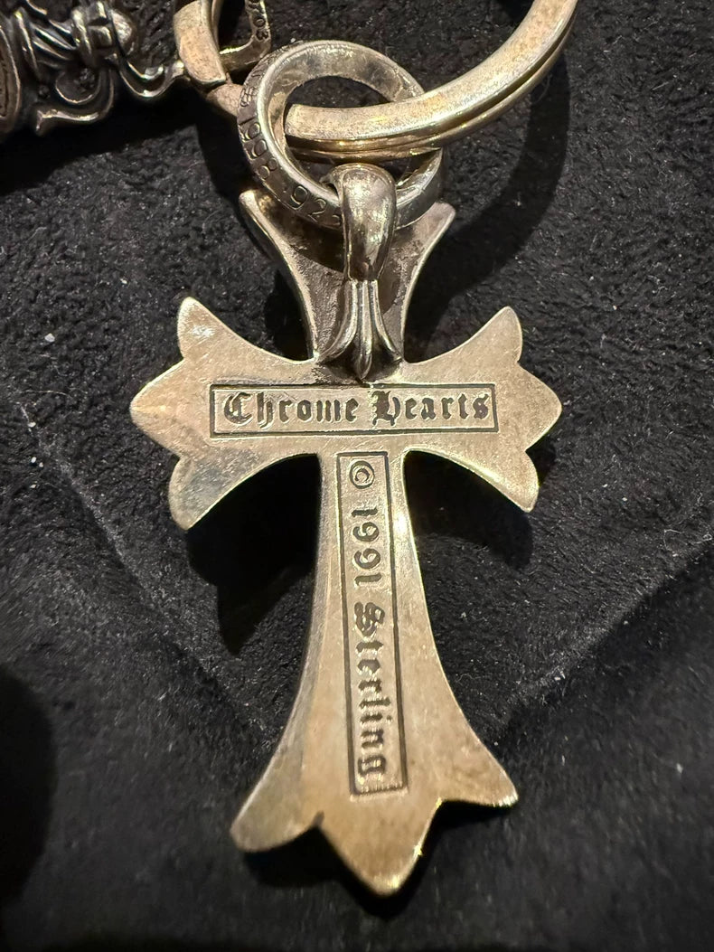 Chrome Hearts Cross Keychain Accessory