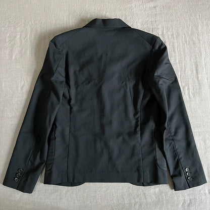 Comme des Garcons Black Wool Blazer