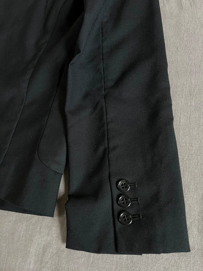 Comme des Garcons Black Wool Blazer