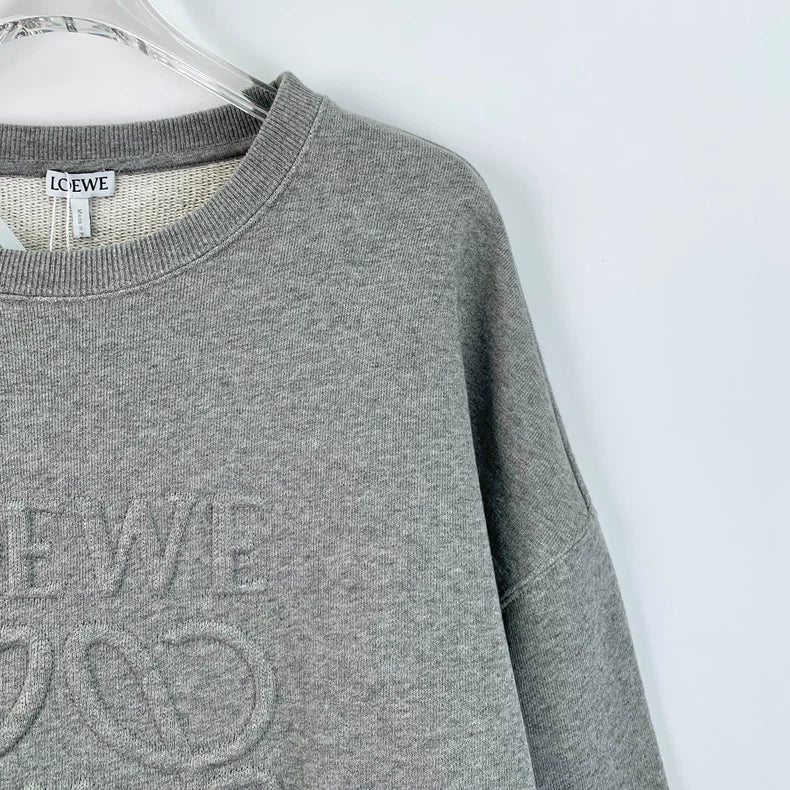 Gray Loewe Logo Sweatshirt for Men