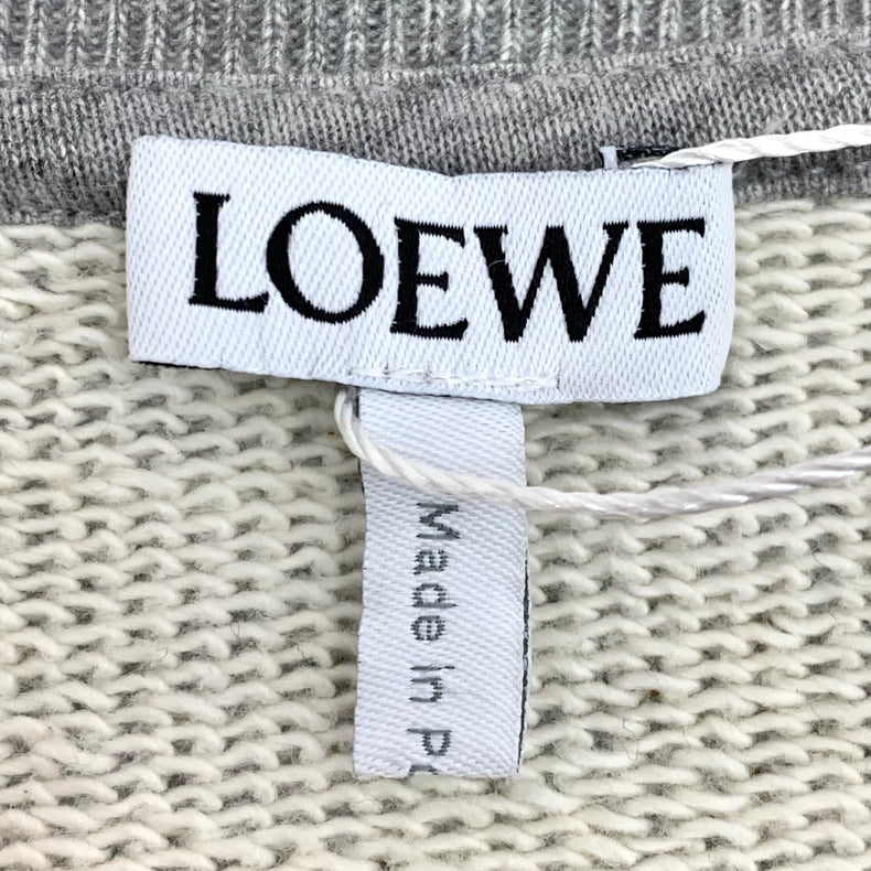 Gray Loewe Logo Sweatshirt for Men