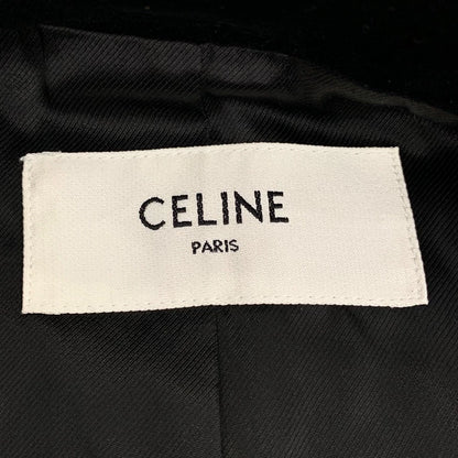 Celine Black Double-Breasted Cotton Jacket