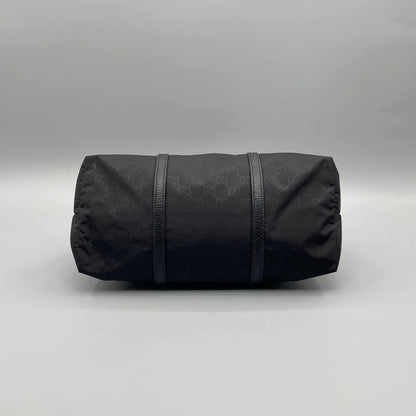 Classic Gucci Nylon Handbag with Logo