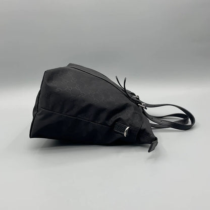 Classic Gucci Nylon Handbag with Logo