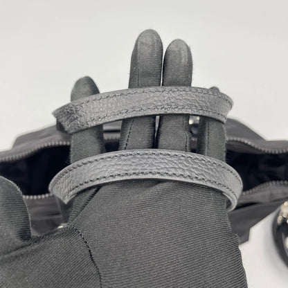 Classic Gucci Nylon Handbag with Logo