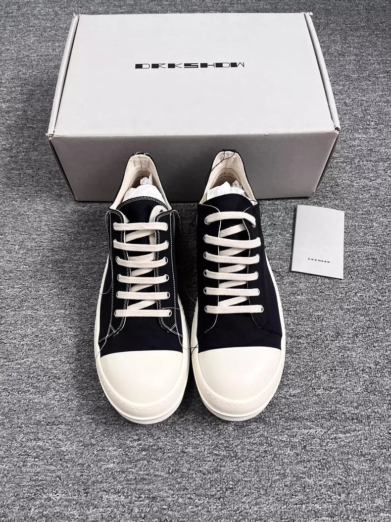 Rick Owens Low Top Sneakers with Fringes-yf