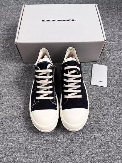 Rick Owens Low Top Sneakers with Fringes-yf