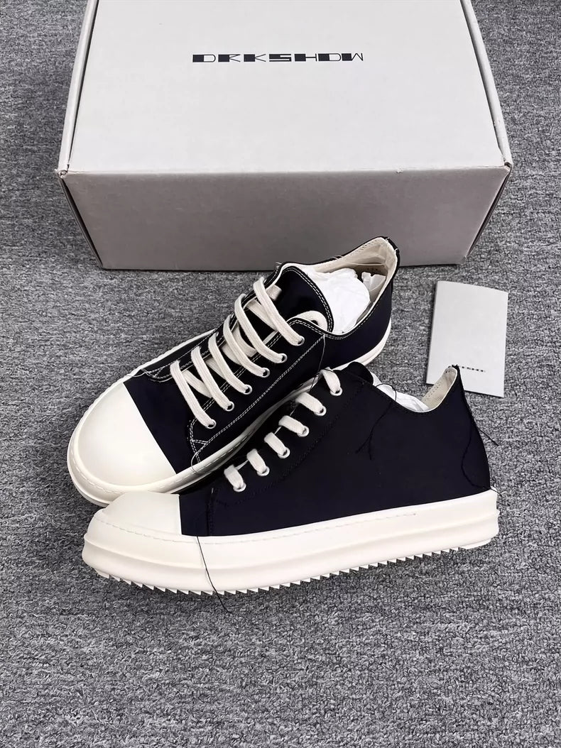 Rick Owens Low Top Sneakers with Fringes-yf